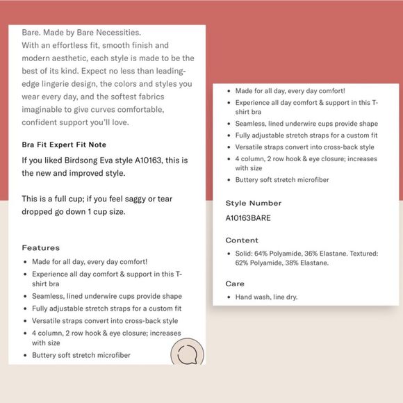 🖤 BARE NECESSITIES FAVORITE T-SHIRT BRA BLACK 38DD ADJUSTABLE STRAPS - Picture 8 of 9